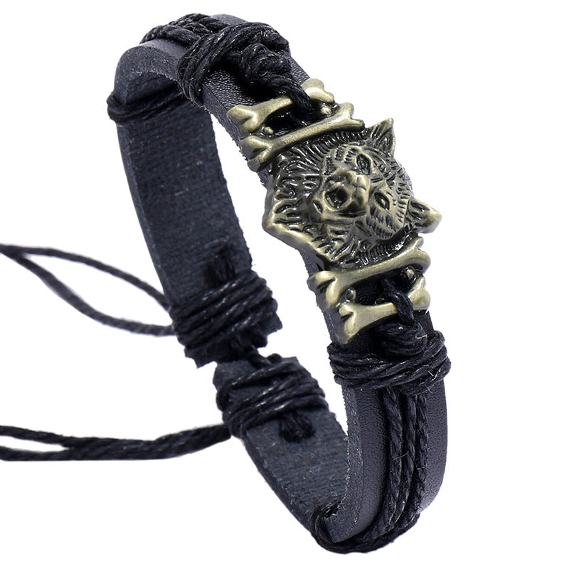 Wolf Head Bracelet