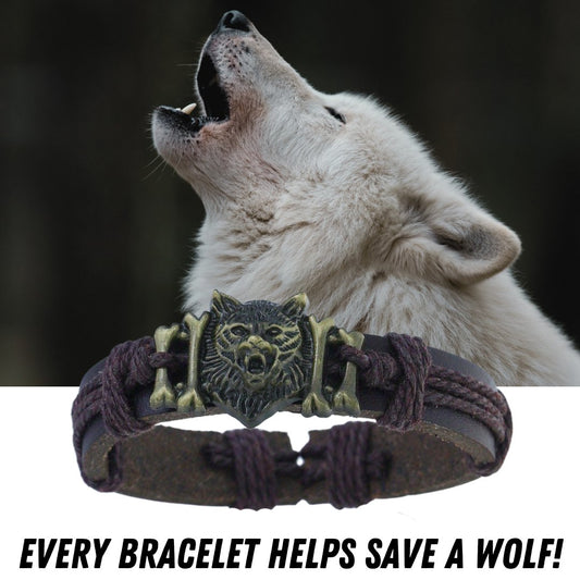 Wolf Head Bracelet