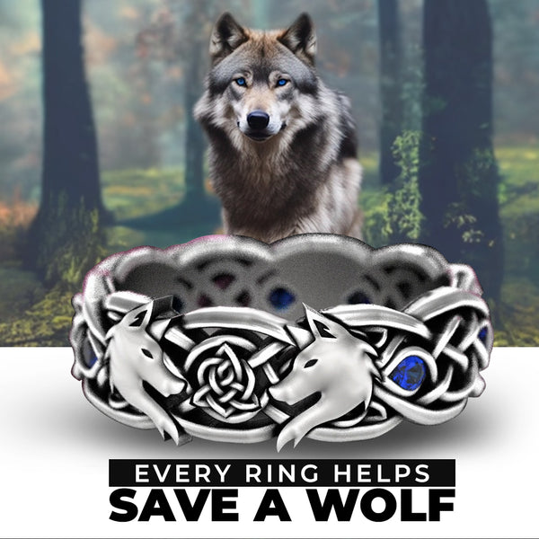 Wolf Mission™ Save A Wolf Ring