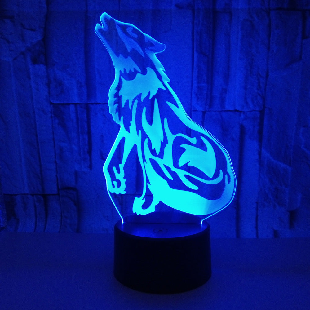 Wolf Mission Lamp