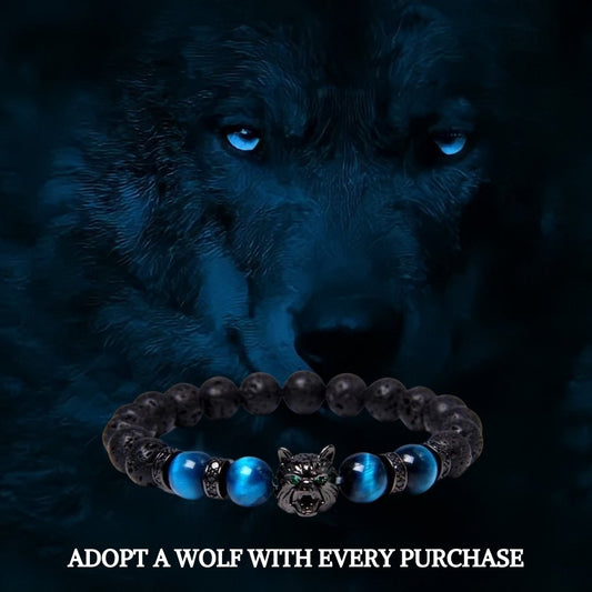 "Save A Wolf" Bracelet