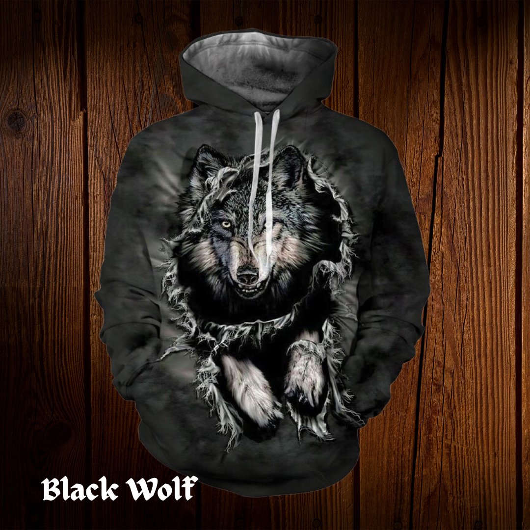 Wolf Mission Winter Hoodie