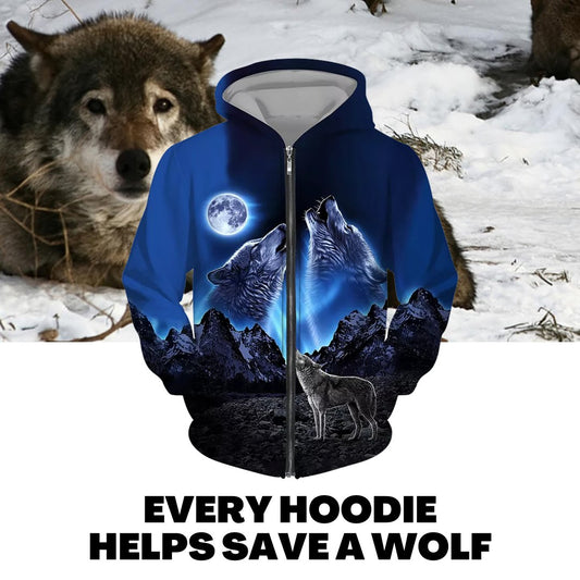 Wolf Mission Soft Hoodie