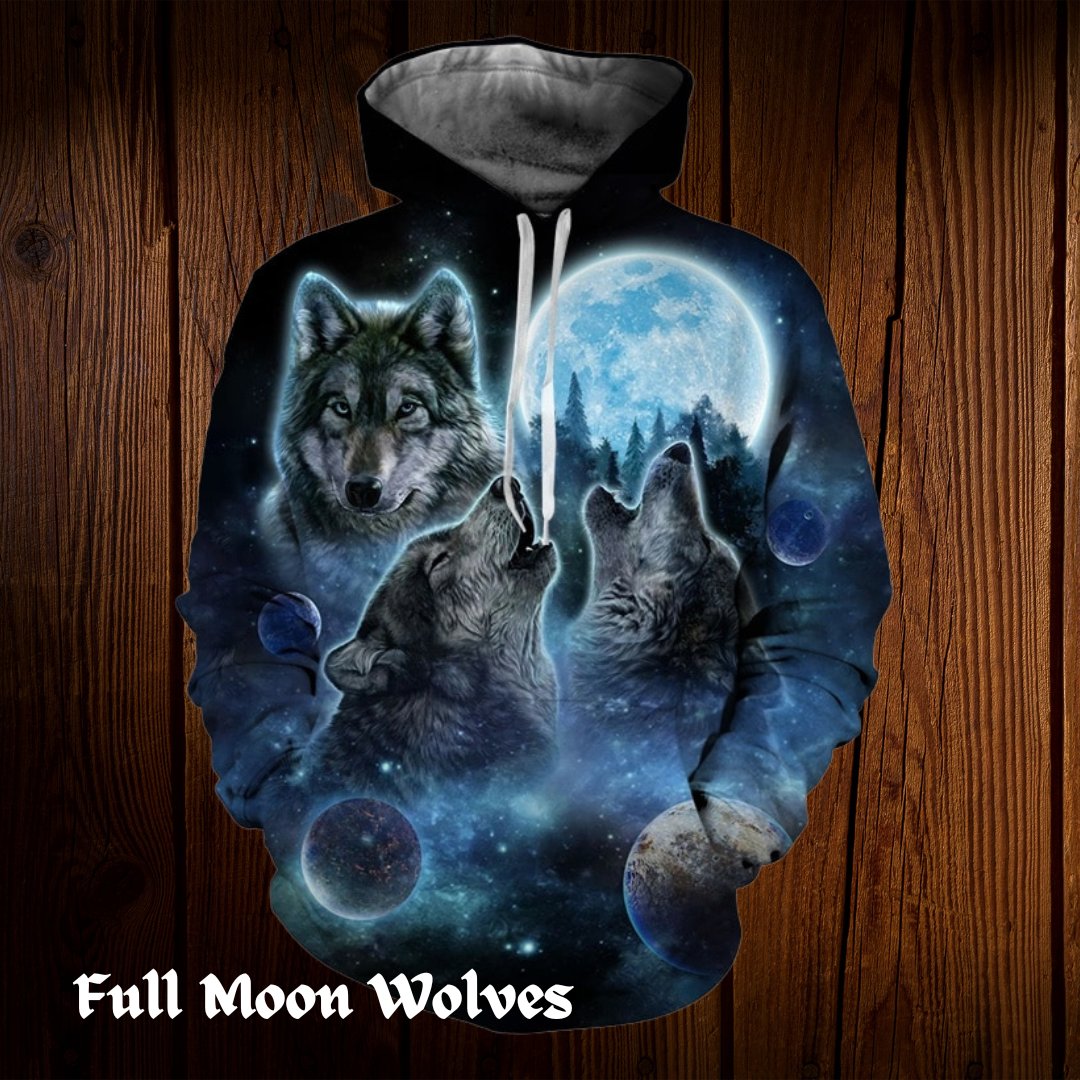 Wolf Mission Winter Hoodie