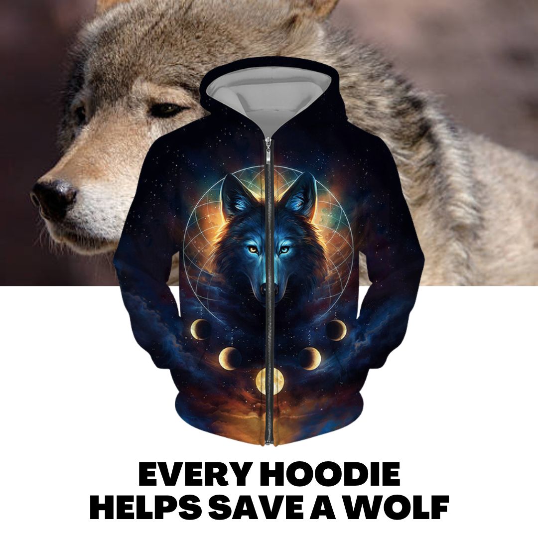 Save The Wolves Hoodie