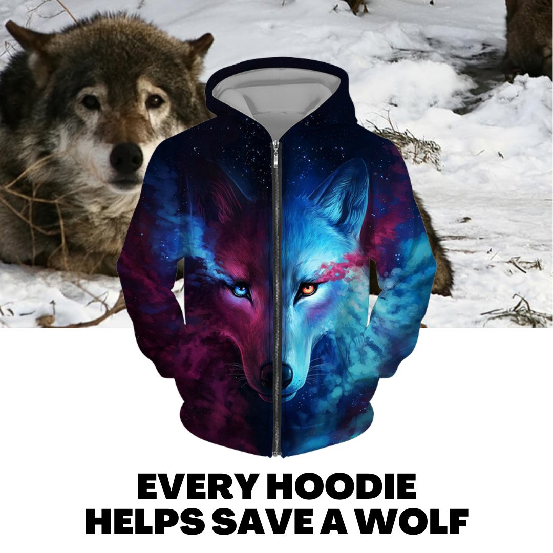 Wolf Mission Soft Hoodie