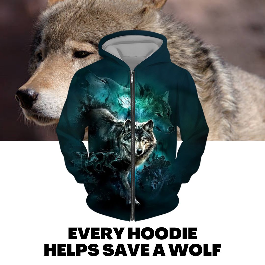 Save The Wolves Hoodie