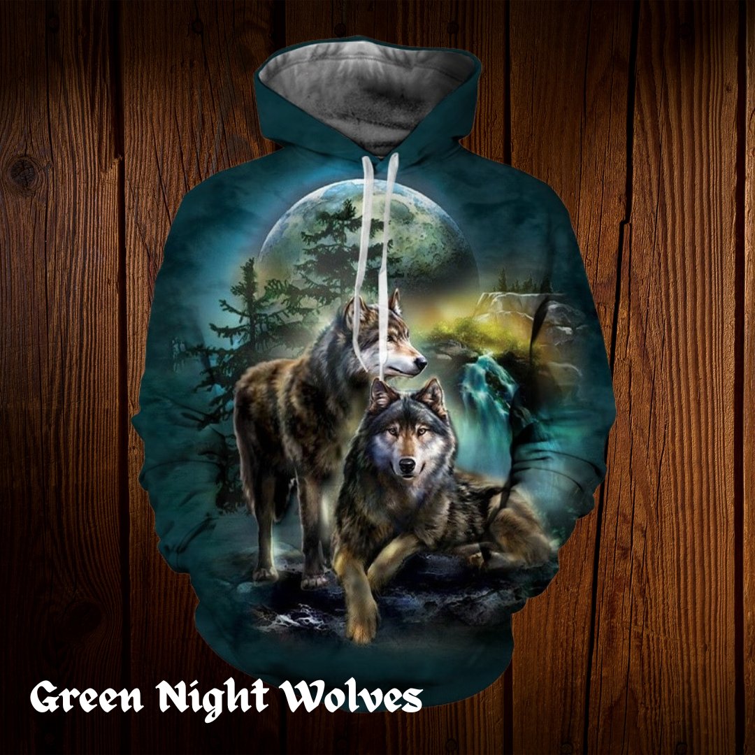 Wolf Mission Winter Hoodie