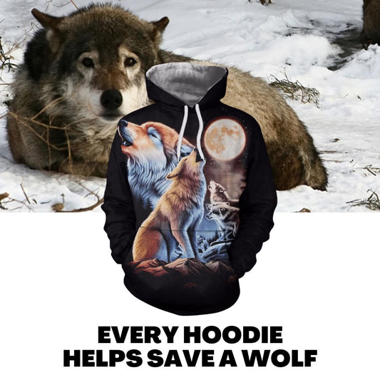 Wolf Hoodie