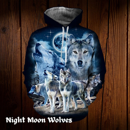 Wolf Mission Winter Hoodie