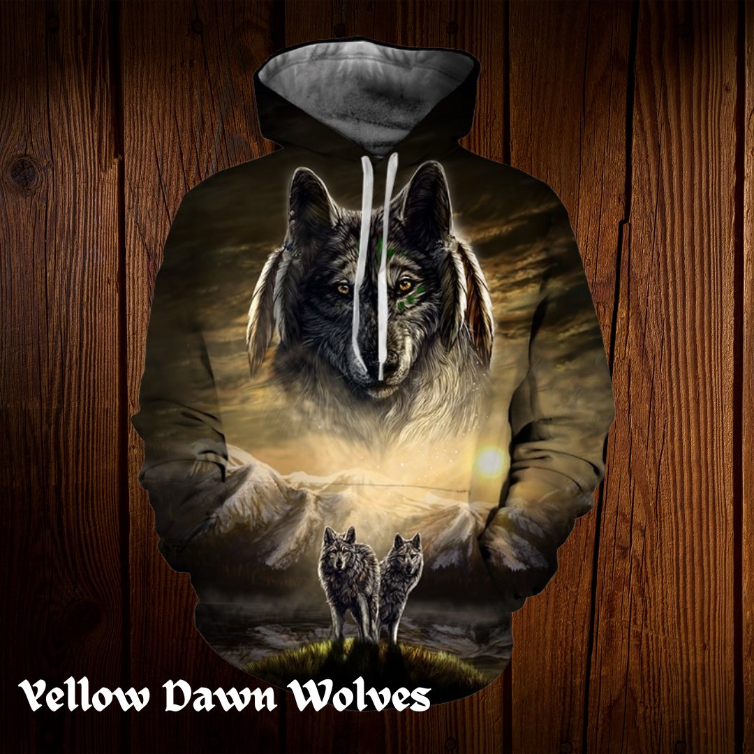 Wolf Mission Winter Hoodie